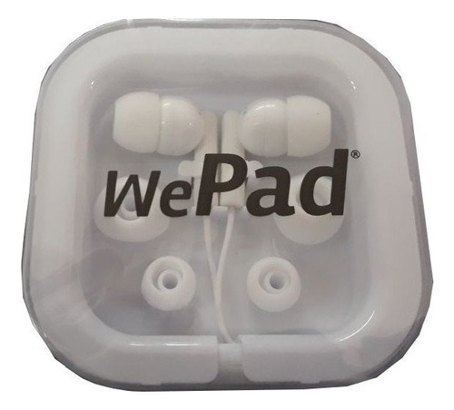 Audifono Wpad 3.5 Blanco Celular Tableta Audio