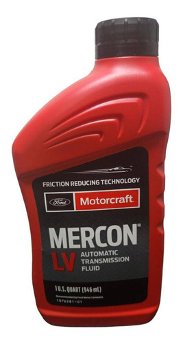 Aceite Mercon Lv Motorcraft Original Transmision Automatica