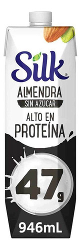 Silk Alimento Liquido de Almendra Sin Azúcar Con Proteína 946ml