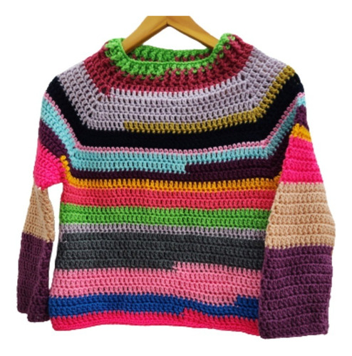 Sweater Artesanal Tejido 