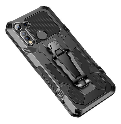 Imagem 1 de 5 de Capa Case Capinha Armadura Com Clip Suporte Moto G Stylus