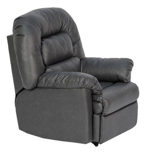 Sillon Reclinable Conford London Tapizado Pana - Cuero Tex