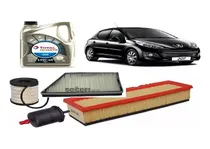 Comprar Kit 4 Filtros  Peugeot 207 1.4  2008 A 2017 + 4l Total 10w40