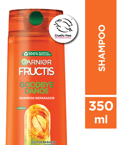 Shampoo Fructis Garnier Goodbye Daños 350ml