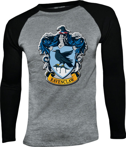 Camiseta Harry Potter Model 4 Manga Larga Camibuso Raglan