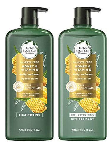 Juego De Champú Y Acondicionador Herbal Essences, Infundido 