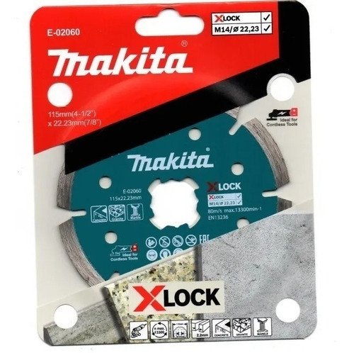 Disco Diamantado Xlock Makita E-02060