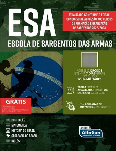 Esa Escola De Sargentos Das Armas, De Equipe Alfacon. Editora Alfacon Concursos Públicos Em Português