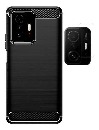 Capa P/ Xiaomi 11t / Mi 11t Pro 6.67 Queda + Pelicula Camera