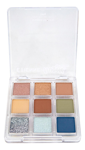 Etienne Paleta De Sombras Candy Blue