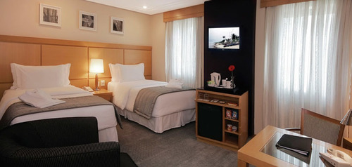 Imagem 2 de 15 de Flat No Itaim No Pool 2 Dorms Junção Meliá Jardim Europa - Sf31633