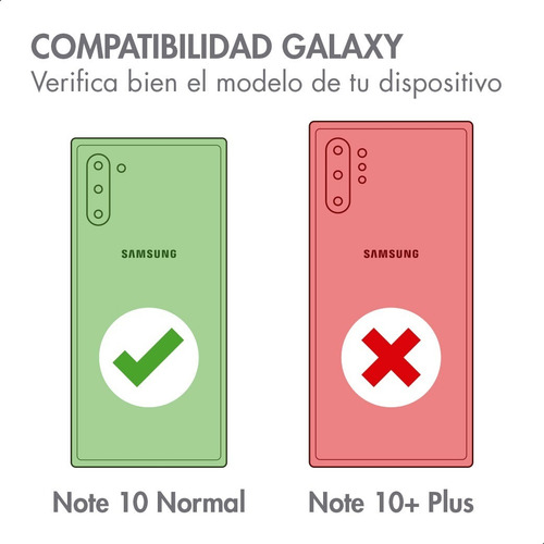 Imagen 2 de 6 de Funda Rugged Protective Cover Samsung Galaxy Note 10