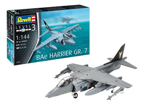 Base Harrier Gr. 7, 1/144, Revell 03887