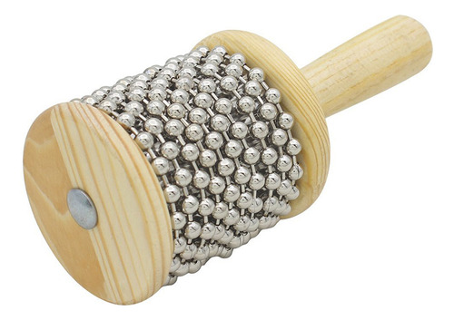 Instrumento De Percusión Cabasa Hand Shaker De Madera Para N