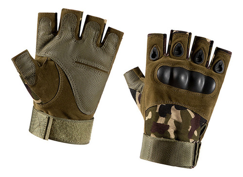Guantes Antideslizantes De Medio Dedo Para Ciclismo De Monta