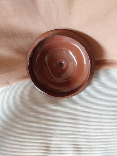 Tapa Enlozada Marrón Antiguo (Usado)