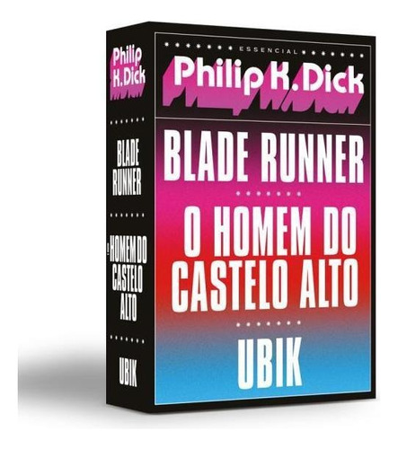 Box Essencial Philip K. Dick: Blade Runner, Homem Do Castelo Alto E Ubik, De Dick, Philip K.. Editora Aleph, Capa Mole Em Português