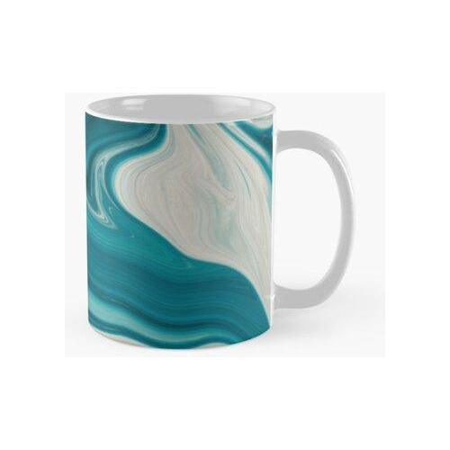 Taza Resumen Blue Wave- Beautiful Art Calidad Premium