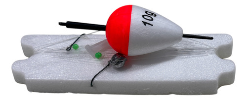 Linea Pesca De Flote Bagre Y Boga De Dos Anzuelos X 5 U