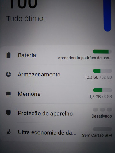 Samsung A02 32gb Todo Original Top!!! Preto (Usado)