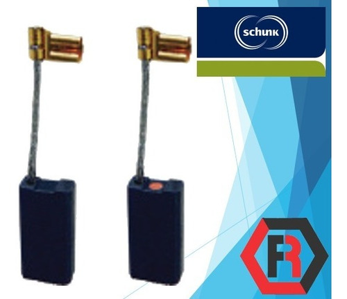 Carbones Repuesto Bosch Martillo 11240.0 Shunk 6x12x25