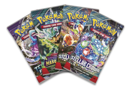 Jogo De Cartas Colecionáveis Pókemon Copag Carta Houndstone Ex De 6 Mazos Con 39 Cartas