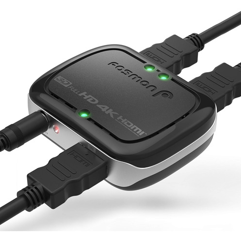 Divisor Hdmi Out Fosmon Volt Powered Splitter At Hertz Full