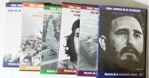 Cuba: Historia De La Revolución Cubana- 6 Dvd's (falta N° 6)