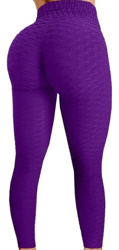 Calza Leggins Textirizadas Con Push Up