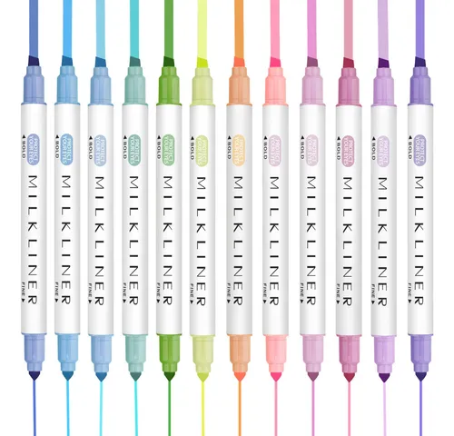 comprar Set De Iluminadores Yoousoo Pastel, 12 Colores Retro, Doble 