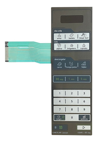 Membrana Micro-onda Compatível Com Midea Mtrs21 22 Mtfe21 22