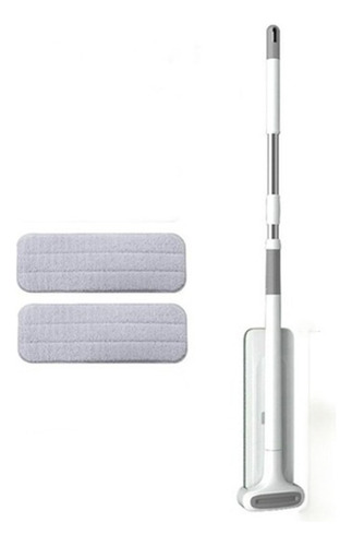 Trapeador Microfibra Plano Auto Exprime Mechudo Compacto Mop