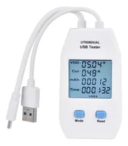 Comprar Lcd Usb Tester Detector Voltímetro Amperímetro Digital Capac