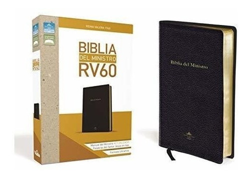 Libro : Biblia Del Ministro Reina Valera 1960, Tamaño...