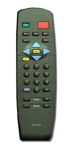 Control Remoto Tv De Tubo Para Philips Tv-16