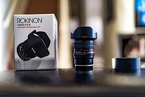 Lente De Cámara Rokinon Fe14m-e 14mm F2.8 Para Sony E-mount Color Negro