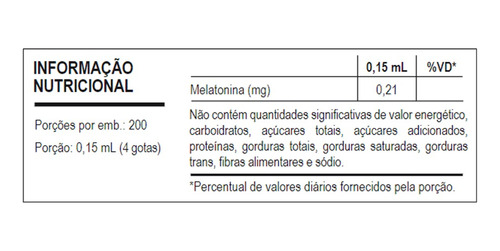 Melatonina Em Gotas ( 30 Ml ) - Uso Noturno - Max Titanium