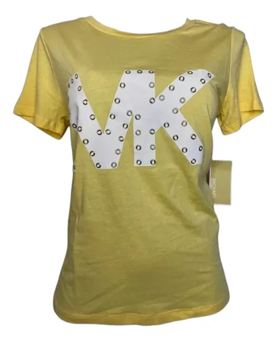 comprar Playera Michael Kors De Dama Talla S Color Amarillo Original