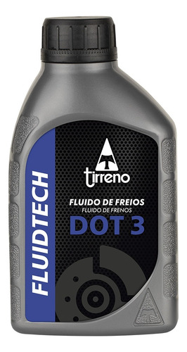 Fluido Para Freio E Embreagem Dot 3 Tirreno Tipo 3 500ml