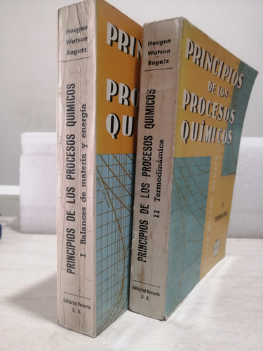 Principios De Los Procesos Químicos Tomo 1 Y 2 (Usado)