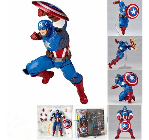 Capitan America Amazing Yamaguchi Bootleg Nuevo