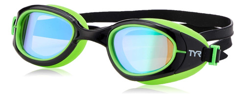 Gafas De Natación Unisex Tyr Verde Y Negro