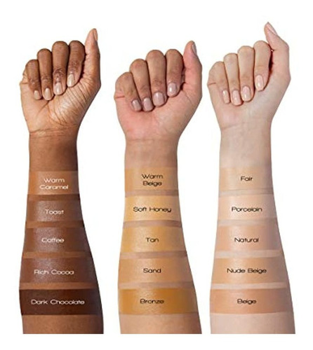 L.a. Girl Pro Coverage Liquid Foundation, Nude Beige, 0.95 O