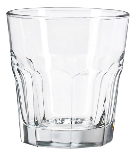 Juego De Vasos X6 Whisky Vidrio 205ml Fino Octagonal