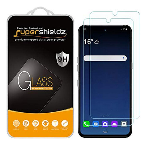 Vidrio Templado Para LG V60 Thinq [2un.] Supershieldz