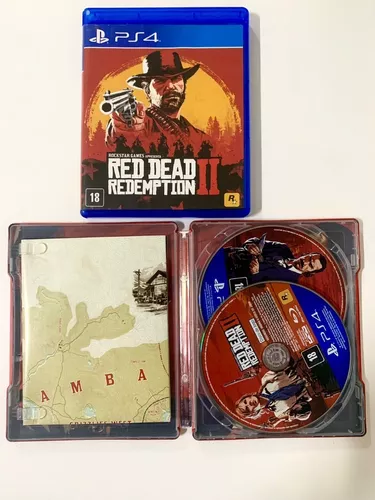 Jogo Red Dead Champion ii Ps4 Mídia Física Lacrado em Promoção na