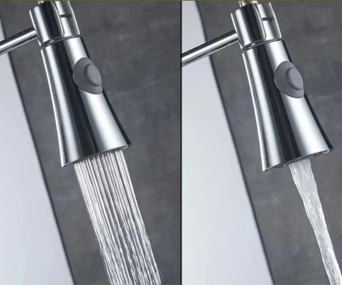 Imagem 5 de 8 de Torneira Monocomando Gourmet Bica Móvel E Spray Luxo.
