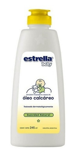 Estrella Baby Oleo Calcáreo Bebe X 245 Ml - Pañalera Arenita