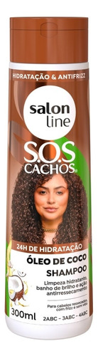 Coco Sos Cachos Salon Line Kit Tratamento Com 5 Produtos