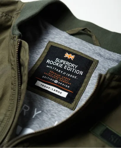 Superdry rookie aviator store patched bomber